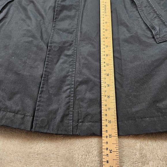 Timberland Waterproof Collared Jacket Coat Full Zip Pocket Navy Blue Mens Size M - Picture 5 of 10